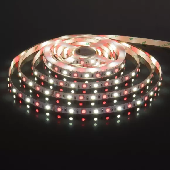 Светодиодная лента Elektrostandard 24V 14,4W 60Led 5050+5050 IP20 MIX RGB/холодный белый, 5м 4690389172274 Светодиодная лента Elektrostandard 24V 14,4W 60Led 5050+5050 IP20 MIX RGB/холодный белый, 5м 4690389172274