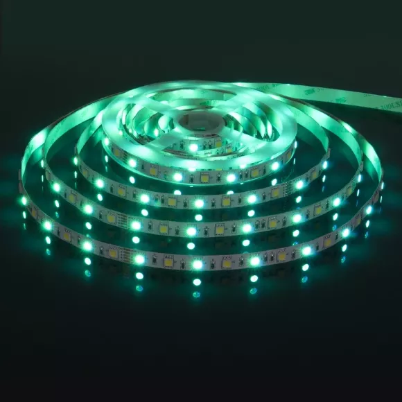 Светодиодная лента Elektrostandard 24V 14,4W 60Led 5050+5050 IP20 MIX RGB/холодный белый, 5м 4690389172274 Светодиодная лента Elektrostandard 24V 14,4W 60Led 5050+5050 IP20 MIX RGB/холодный белый, 5м 4690389172274