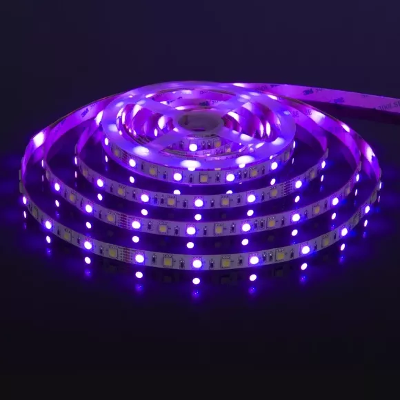 Светодиодная лента Elektrostandard 24V 14,4W 60Led 5050+5050 IP20 MIX RGB/холодный белый, 5м 4690389172274 Светодиодная лента Elektrostandard 24V 14,4W 60Led 5050+5050 IP20 MIX RGB/холодный белый, 5м 4690389172274