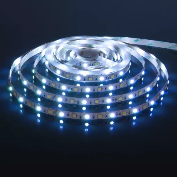 Светодиодная лента Elektrostandard 24V 14,4W 60Led 5050+5050 IP20 MIX RGB/холодный белый, 5м 4690389172274 Светодиодная лента Elektrostandard 24V 14,4W 60Led 5050+5050 IP20 MIX RGB/холодный белый, 5м 4690389172274