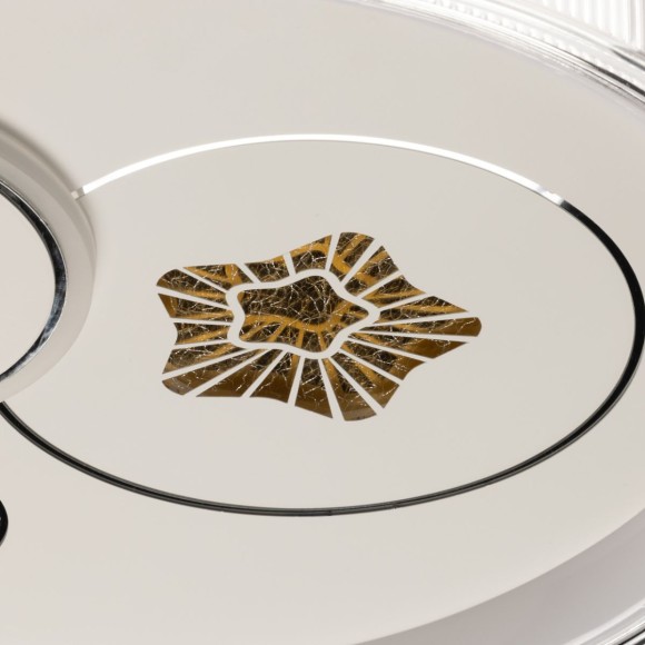 Потолочная светодиодная люстра с пультом управления De Markt Норден 660016601