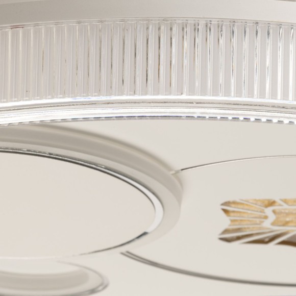 Потолочная светодиодная люстра с пультом управления De Markt Норден 660016601