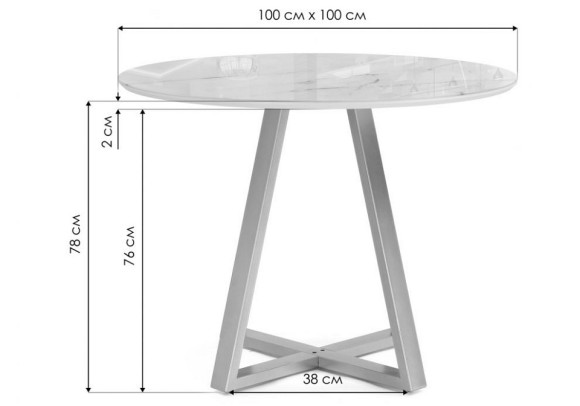 Стол обеденный Норфолк WO_588042