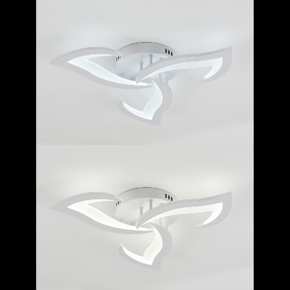 Потолочная светодиодная люстра с пультом управления Natali Kovaltseva SIMPLY LED LAMPS 81401