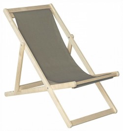 Шезлонг светло-серый ML_4630216192754