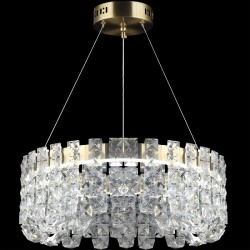 Подвесная светодиодная люстра Reluce 02601-0.4-104W LED COP+CH