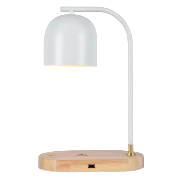Настольная лампа Zortes DeskLight ZRS.1066.02, Скандинавский, Белый, Металл