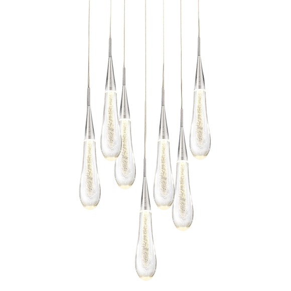 Подвесной светильник Delight Collection DD20591-7 chrome