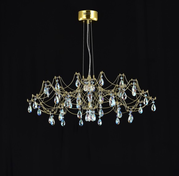 Подвесная люстра с пультом управления Myfar Ersilia MR2662-60P-50CD