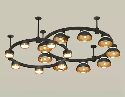Комплект подвесного светильника Ambrella Light Techno Ring XR92221110 (A9222, A9227, C9238, C9232, N8124, N8145)