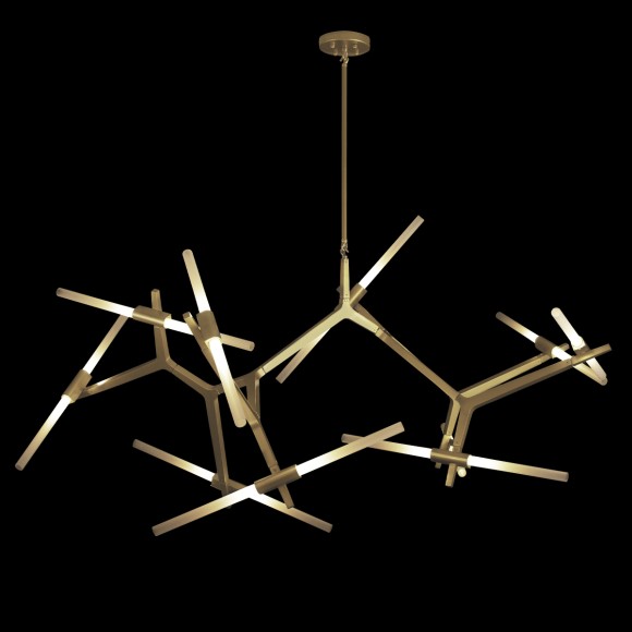 Подвесная люстра Loft IT Agnes 10399/20 GD