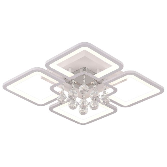 Потолочная светодиодная люстра с пультом управления Natali Kovaltseva Cascade LED LAMPS 81157