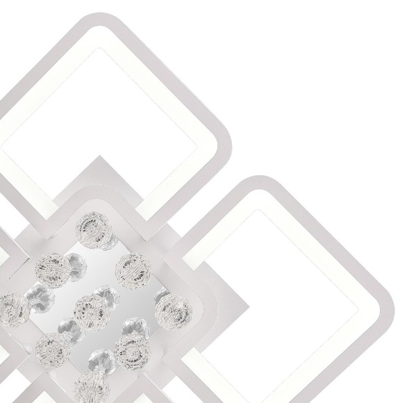 Потолочная светодиодная люстра с пультом управления Natali Kovaltseva Cascade LED LAMPS 81157