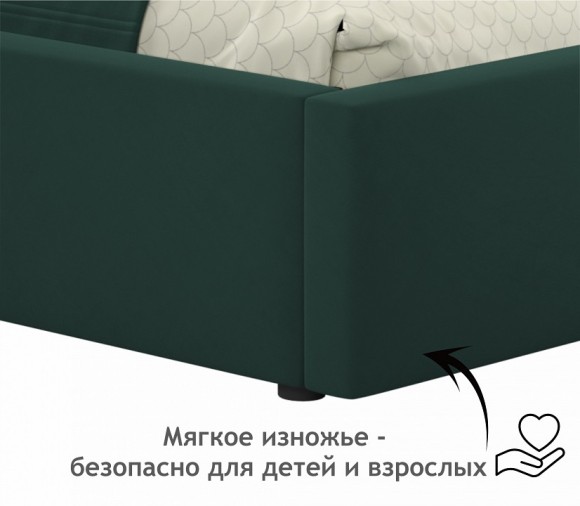 Кровать односпальная Bonna 2000x900 NMB_TE-00005550