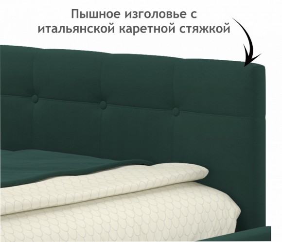 Кровать односпальная Bonna 2000x900 NMB_TE-00005550