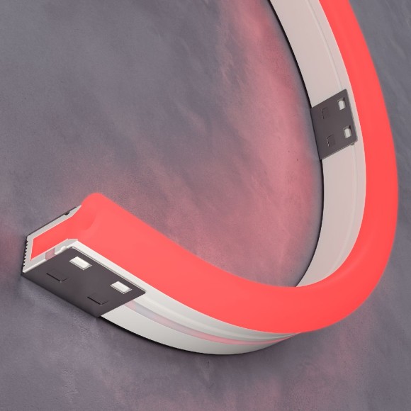 Гибкий неон Maytoni 24В 9,6Вт/м Red 5м IP67 200501