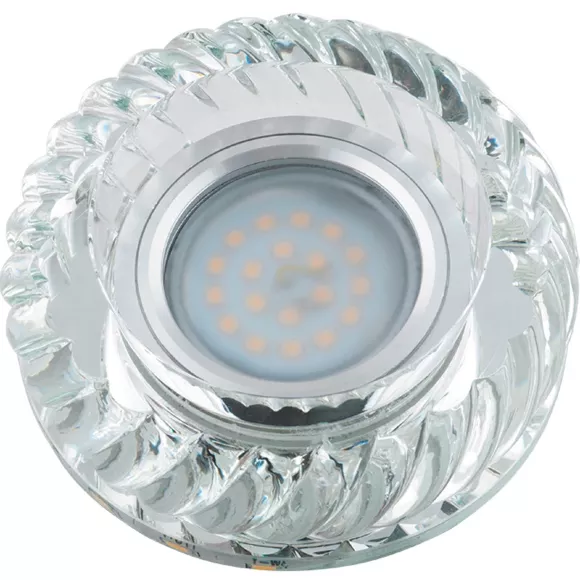 Встраиваемый светильник Fametto Luciole DLS-L123 GU5.3 GLASSY/CLEAR/RGB UL-00000374 Встраиваемый светильник Fametto Luciole DLS-L123 GU5.3 GLASSY/CLEAR/RGB UL-00000374