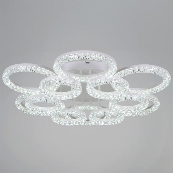 Потолочная люстра с пультом управления Reluce 09847-0.3-6+6A WH