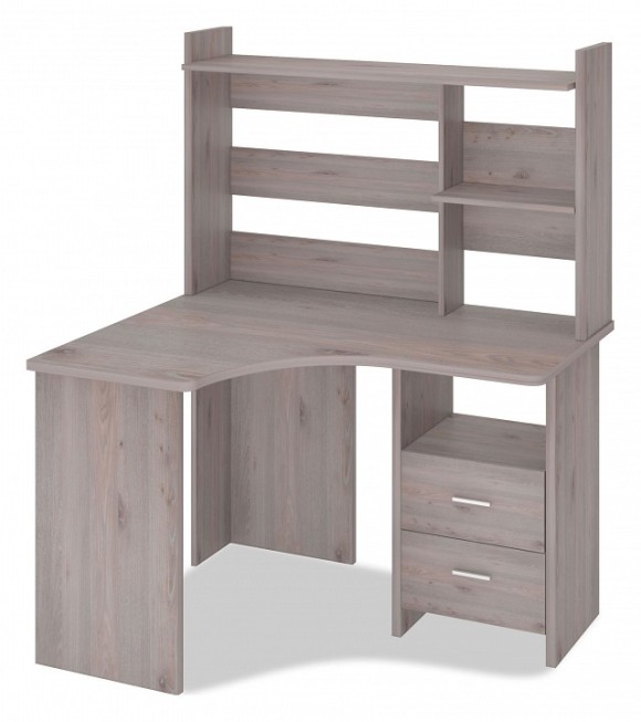 Стол компьютерный Домино Лайт СКЛ-Угл120+НКЛ-120 MER_SKL-Ugl120_NKL-120_N_LEV