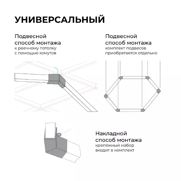 Линейный накладной светильник Apeyron Net 30-21 Линейный накладной светильник Apeyron Net 30-21