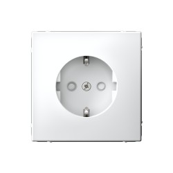 Розетка с заземлением со шторками, 16А, механизм, быстрозажим. Клем Systeme Electric ArtGallery GAL000145S