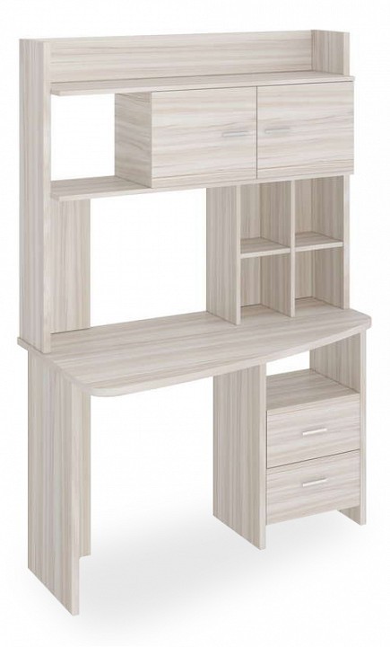 Стол компьютерный Домино Lite СКЛ-Крл120+НКЛХ-120 К ЛЕВ MER_SKL-Krl120-NKLH-120_K_LEV