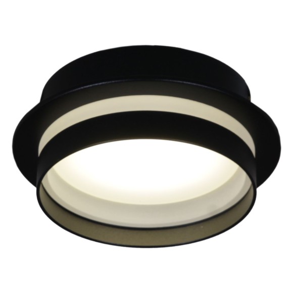 Встраиваемый светильник Reluce 53025-9.0-001RLD GX53 BK