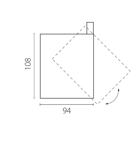 Трековый трехфазный светильник для систем QUATTRO либо потолочный (накладной или встраиваемый) Lightstar Alta Base 215437