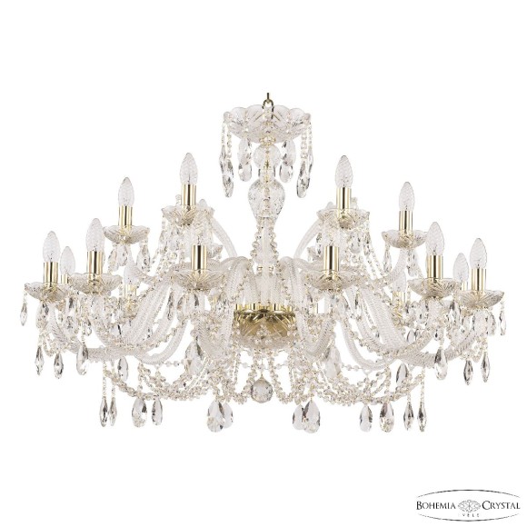 Подвесная люстра Bohemia Ivele Crystal 105/12+6/360 G