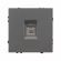 Розетка компьютерная софт-тач серый базальт Arlight SCT-MPC1-SFPL-GR (RJ-45, CAT6) 054307(1)