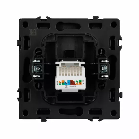 Розетка компьютерная софт-тач серый базальт Arlight SCT-MPC1-SFPL-GR (RJ-45, CAT6) 054307(1) Розетка компьютерная софт-тач серый базальт Arlight SCT-MPC1-SFPL-GR (RJ-45, CAT6) 054307(1)