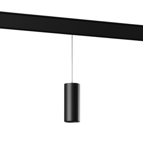 Магнитный трековый светильник Elektrostandard Slim Magnetic Dim Amend 15W 2700-6500K черный 4690389195334 a063534