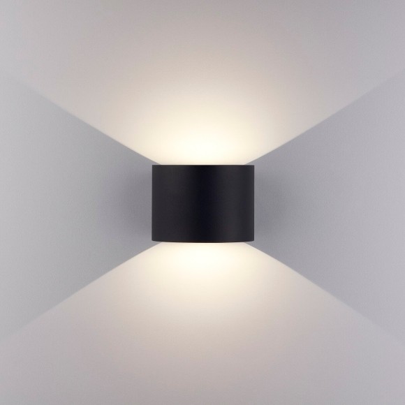 Уличный настенный светодиодный светильник Elektrostandard 1518 Techno LED Blade черный 4690389108938