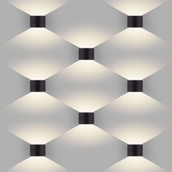 Уличный настенный светодиодный светильник Elektrostandard 1518 Techno LED Blade черный 4690389108938