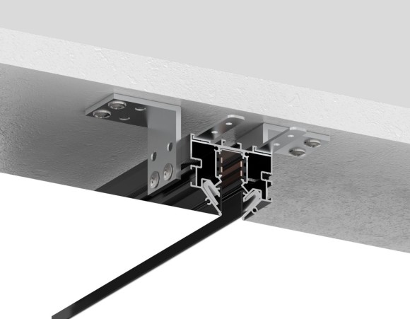 Шинопровод низковольтный для монтажа в натяжной потолок Ambrella Light Track System GL1950