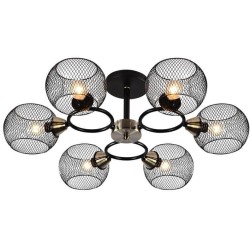 Люстра на штанге Reluce 01281-0.3-06 BK+AB