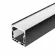 Профиль Arlight SL-LINE-3535-2000 BLACK с рефлектором (Алюминий) 064461