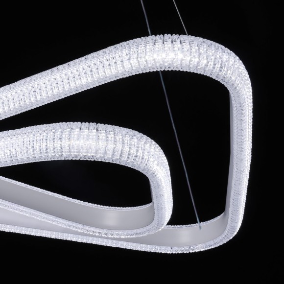 Подвесная светодиодная люстра с пультом управления De Markt Оскар 510015501