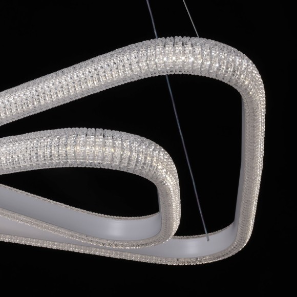 Подвесная светодиодная люстра с пультом управления De Markt Оскар 510015501