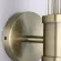 Бра Delight Collection Claridges ST-1735 bronze, Бронза, Прозрачный, Металл