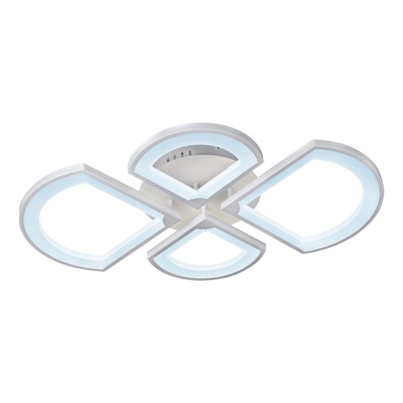 Потолочная светодиодная люстра с пультом управления iLedex River X024-4 WH