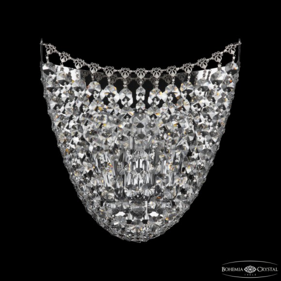 Настенный светильник Bohemia Ivele Crystal 77071B/22 Ni