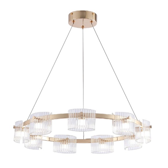 Подвесная светодиодная люстра Favourite Ori 4248-9P