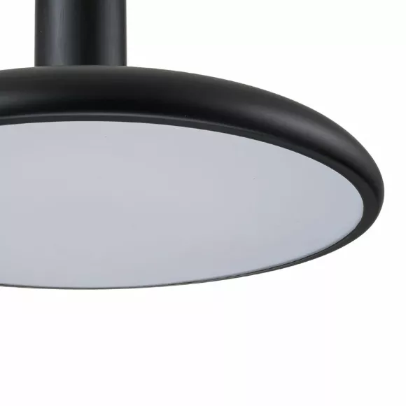 Подвесной светильник Escada Center 10230/1LED, Черный, Нейтральный белый, Металл, вид снизу Подвесной светильник Escada Center 10230/1LED, Черный, Нейтральный белый, Металл, вид снизу
