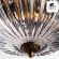 Потолочный светильник Arte Lamp Schelenberg A4410PL-3SR, Латунь, Прозрачный, Металл, крупный план