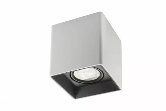 Накладной светильник Denkirs Dk3030 DK3030-WB, Белый, Черный, Пластик, вид сверху Накладной светильник Denkirs Dk3030 DK3030-WB, Белый, Черный, Пластик, вид сверху