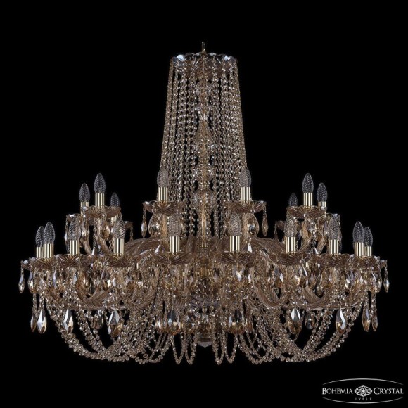 Подвесная люстра Bohemia Ivele Crystal 1402/20+10/400 G M721