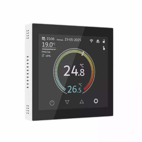 Умный сенсорный терморегулятор с LCD дисплеем Werkel W1851101 4690389218330 a071604 Умный сенсорный терморегулятор с LCD дисплеем Werkel W1851101 4690389218330 a071604