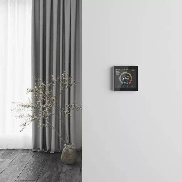 Умный сенсорный терморегулятор с LCD дисплеем Werkel W1851101 4690389218330 a071604 Умный сенсорный терморегулятор с LCD дисплеем Werkel W1851101 4690389218330 a071604
