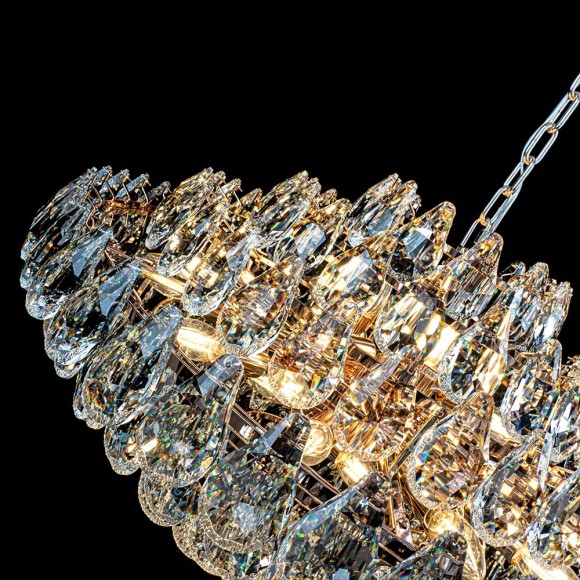 Подвесная люстра Modelux ML.8861.24P GD